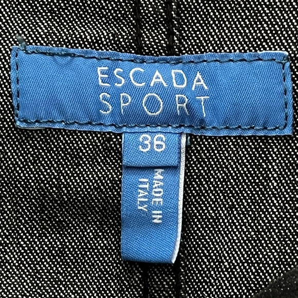 Escada Sport dark denim burnout blazer - Picture 11 of 12